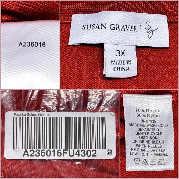 🚫SOLD🚫 Long Sleeve Pocketed Open Cardigan, Paprika Spice - Picture 8 of 8